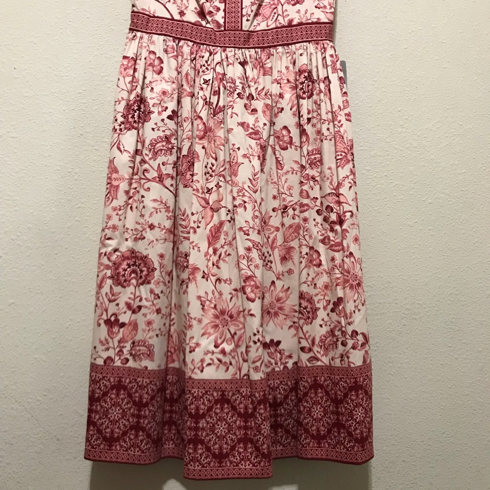 Gal Meets Glam Esme Floral Fit & Flare Dress NWT - Picture 5 of 8
